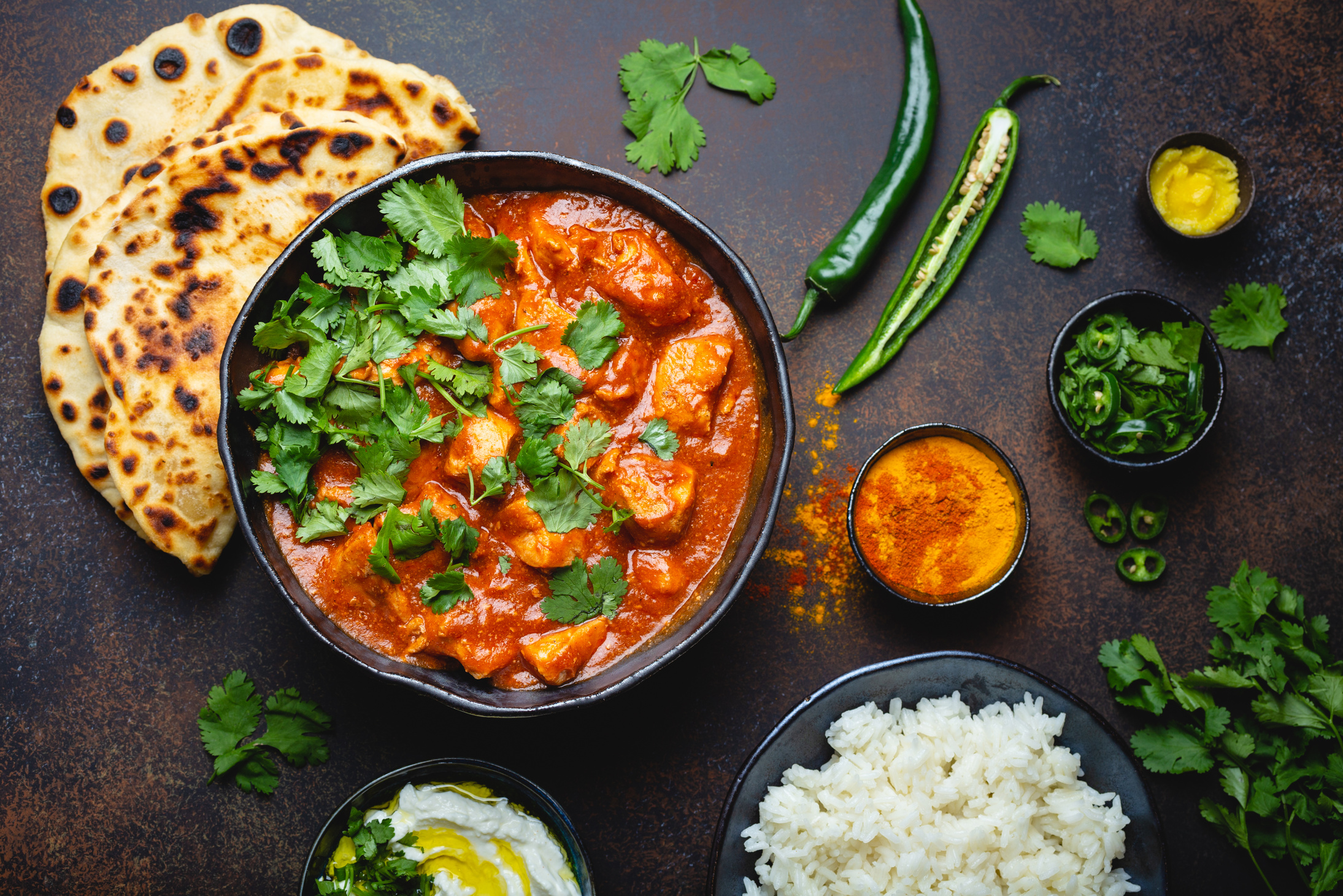 Indian Dish Chicken Tikka Masala